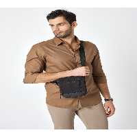 کیف شانه ای چند رنگ مردانه کاردین اورجینال Pierre Cardin
