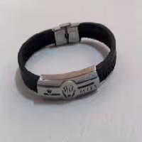 دستبند چرمی دو لاین مارک رولکس