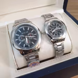 ساعت مچی مردانه و زنانه والار بند استیل WALAR