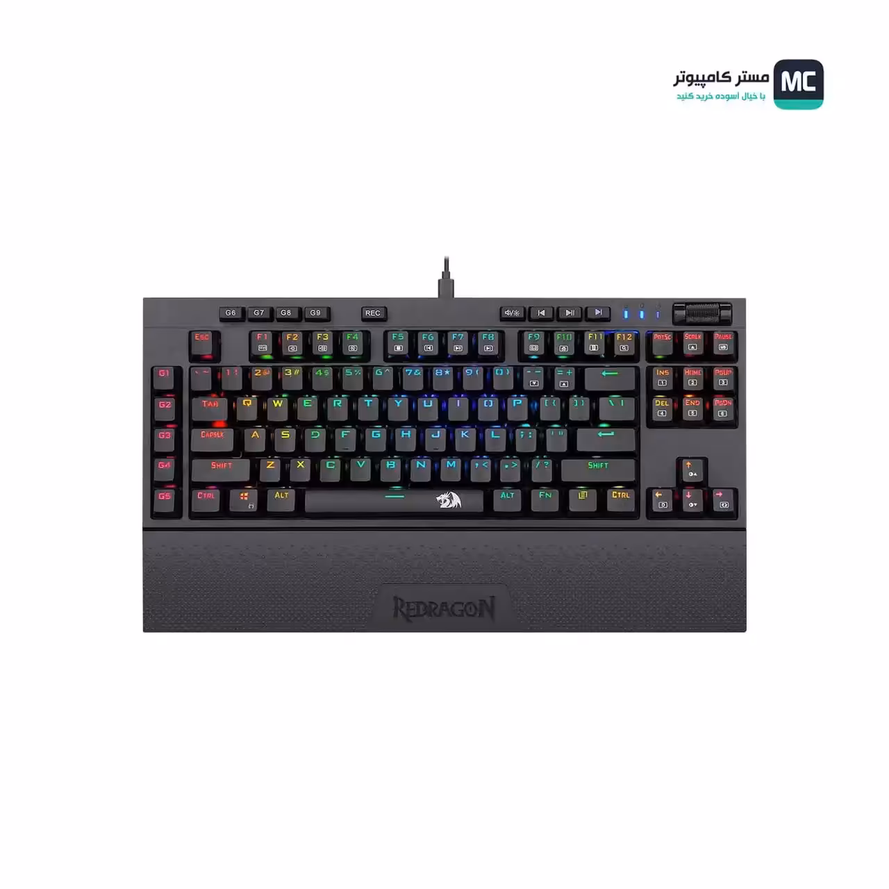 قیمت و خرید کیبورد مکانیکال گیمینگ ردراگون K588 Broadsword PRO RGB