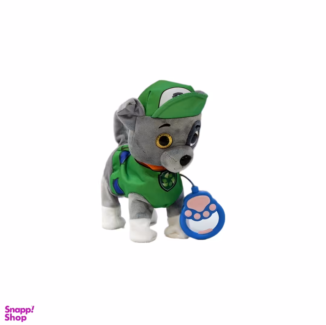 عروسک سگ های نگهبان مدل قلاده دار و حرکتی موزیکال شخصیت راکی