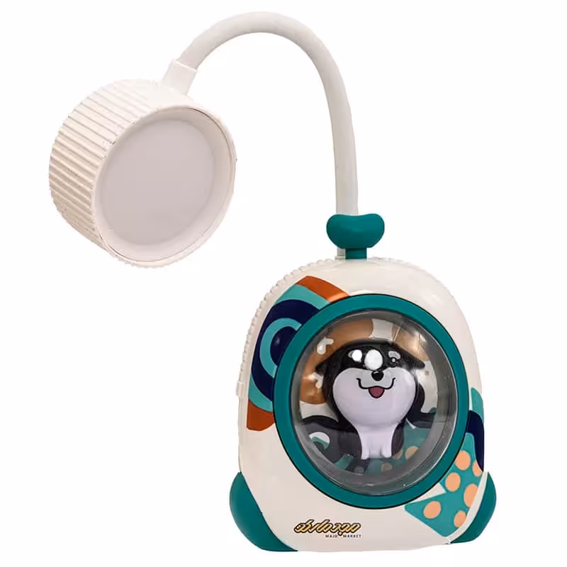 چراغ مطالعه رومیزی XJD06 سفید طرح روباه