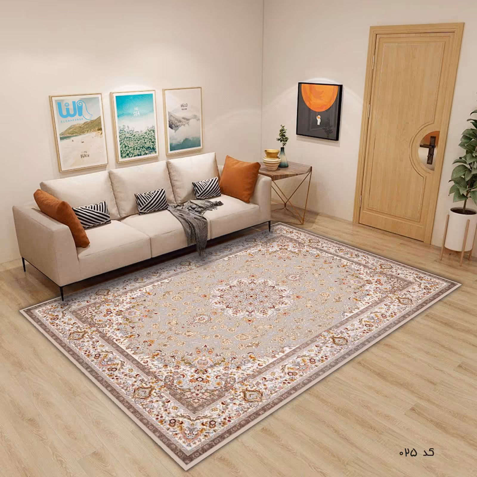 روفرشی کشدار کد  025  ( 9 متری )