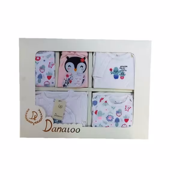 ست بیمارستانی 19 تیکه دانالو طرح کاکتوس و جغد