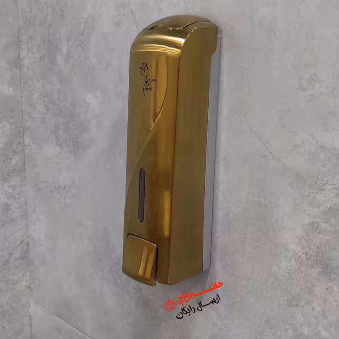 جامایع دیواری سنی پلاستیک مدل سلنا  رنگ طلایی مات