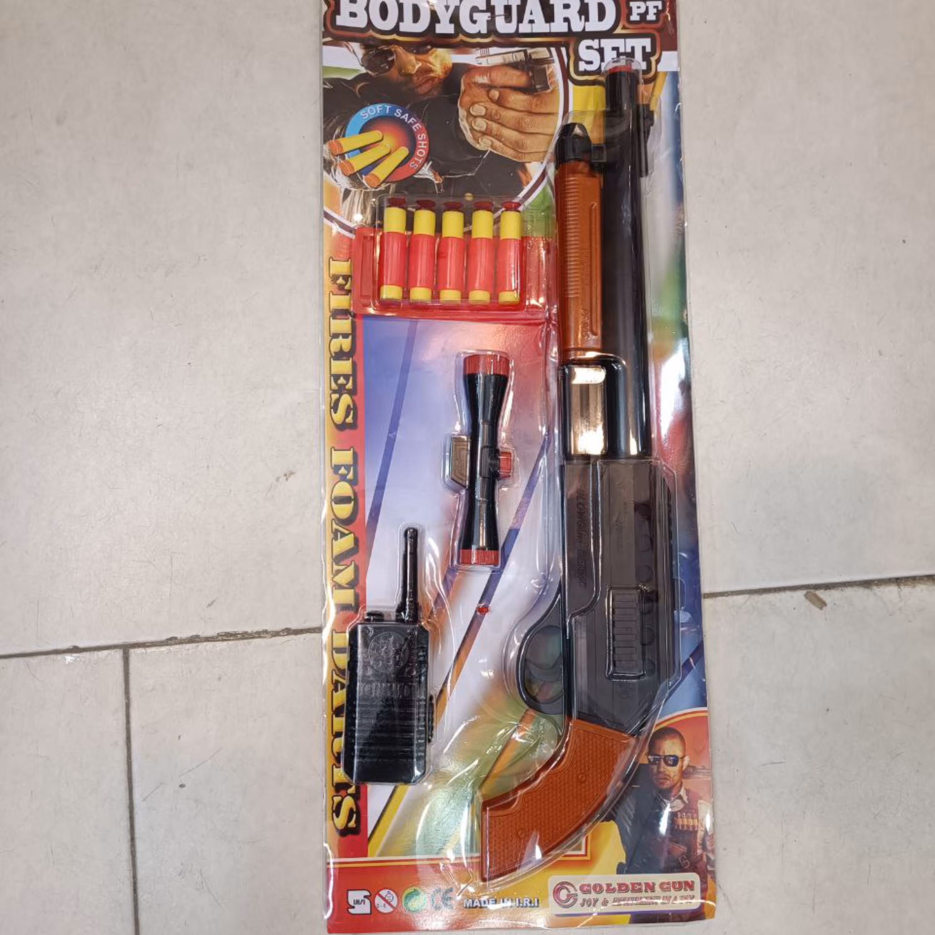 تفنگ وبینچستر دوربین دار تیر ابری بی خطر همراه بی سیم مارک بادیگارد درجه یک