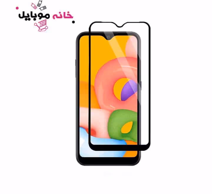 محافظ صفحه نمایش فول سامسونگ Samsung A01 Full Glass