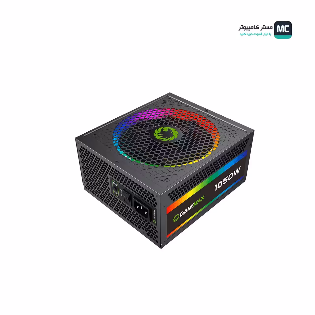 قیمت و خرید پاور 1050 وات گیم‌مکس RGB-1050 STD Gold Full Modular