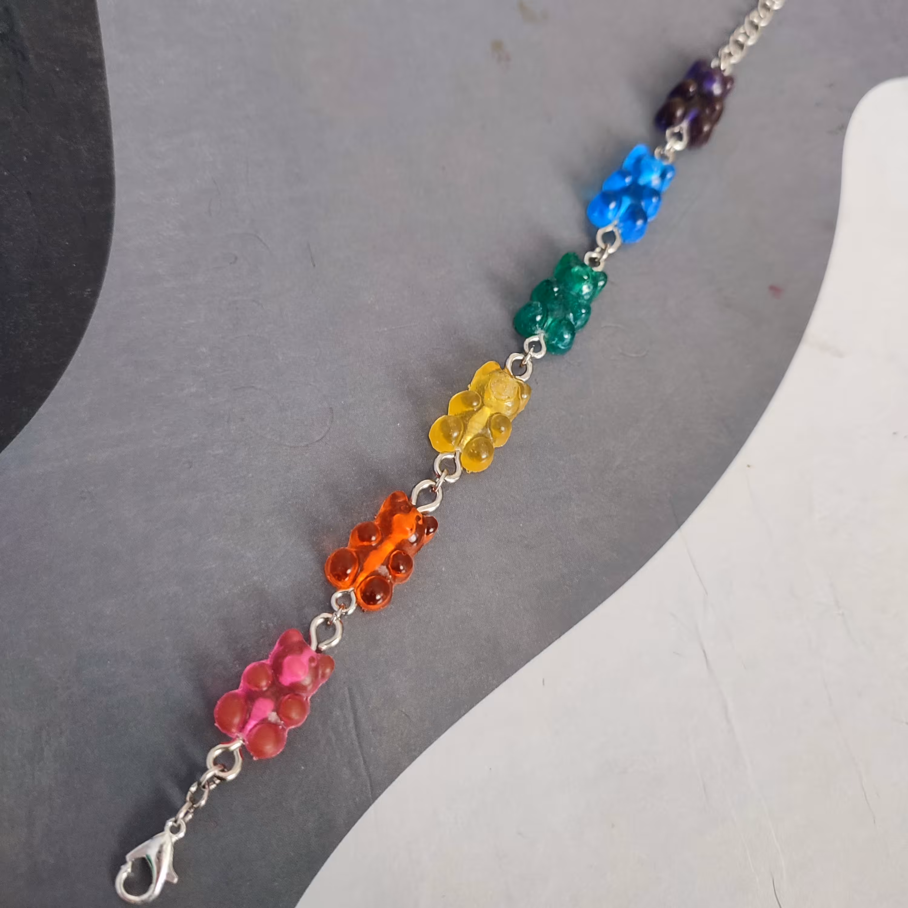 دستبند مدل پاستیل خرسی 