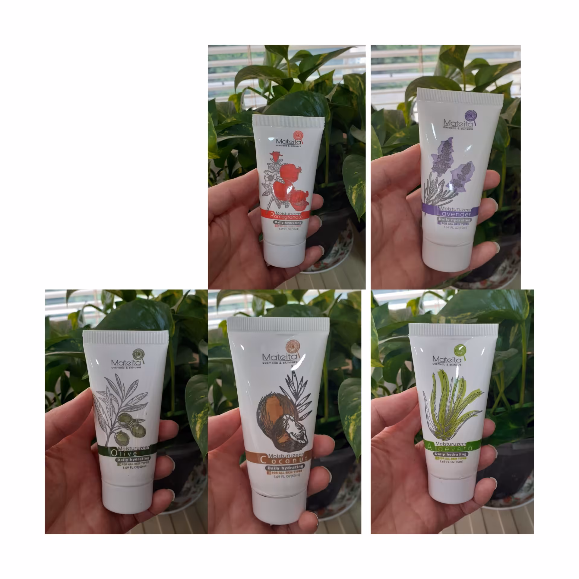 کرم مرطوب کننده دست و صورت کرم  انار. اسطخودوس . آلوئه ورا .زیتون .نارگیل (راحیه اعلام کنید ) 