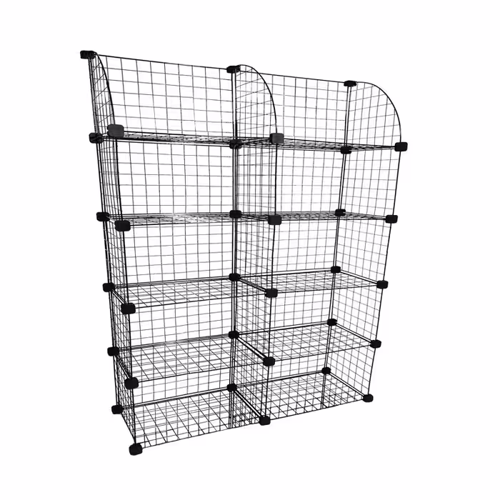 ست مشبک مدل هلالی پنج طبقه در دو ردیف سایز 48x32(ارسال پس کرایه و به عهده مشتری)