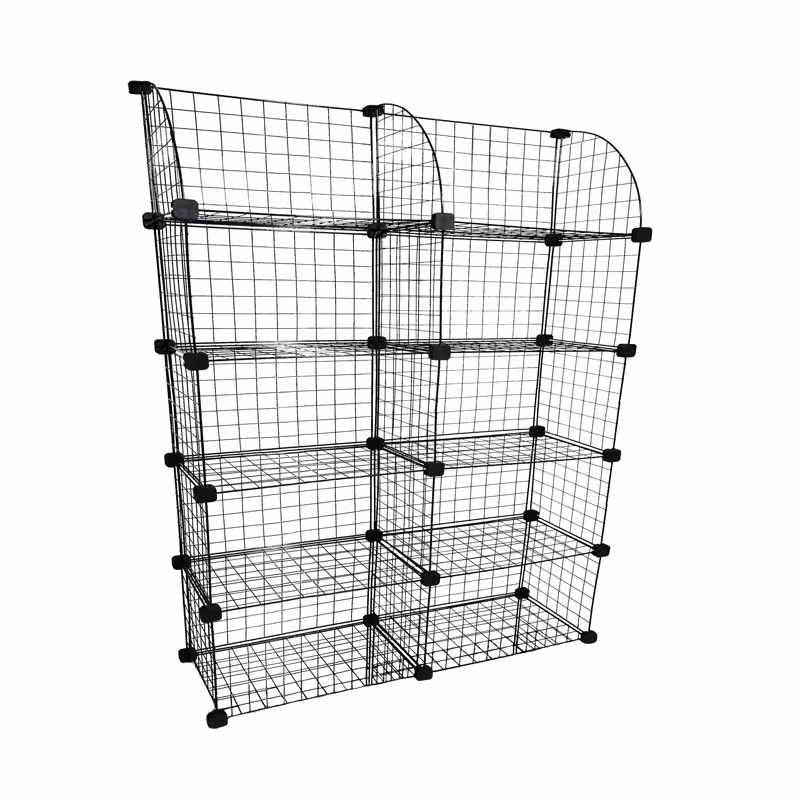 ست مشبک مدل هلالی پنج طبقه در دو ردیف سایز 48x32(ارسال پس کرایه و به عهده مشتری)