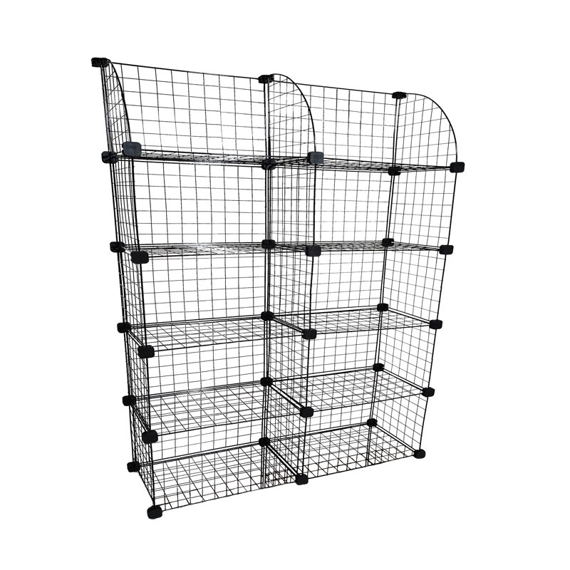 ست مشبک مدل هلالی پنج طبقه در دو ردیف سایز 48x32(ارسال پس کرایه و به عهده مشتری)