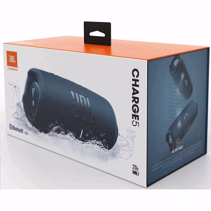 خرید اسپیکر جی بی ال آبی SPEAKER JBL CHARGE5 Blue با بهترین قیمت