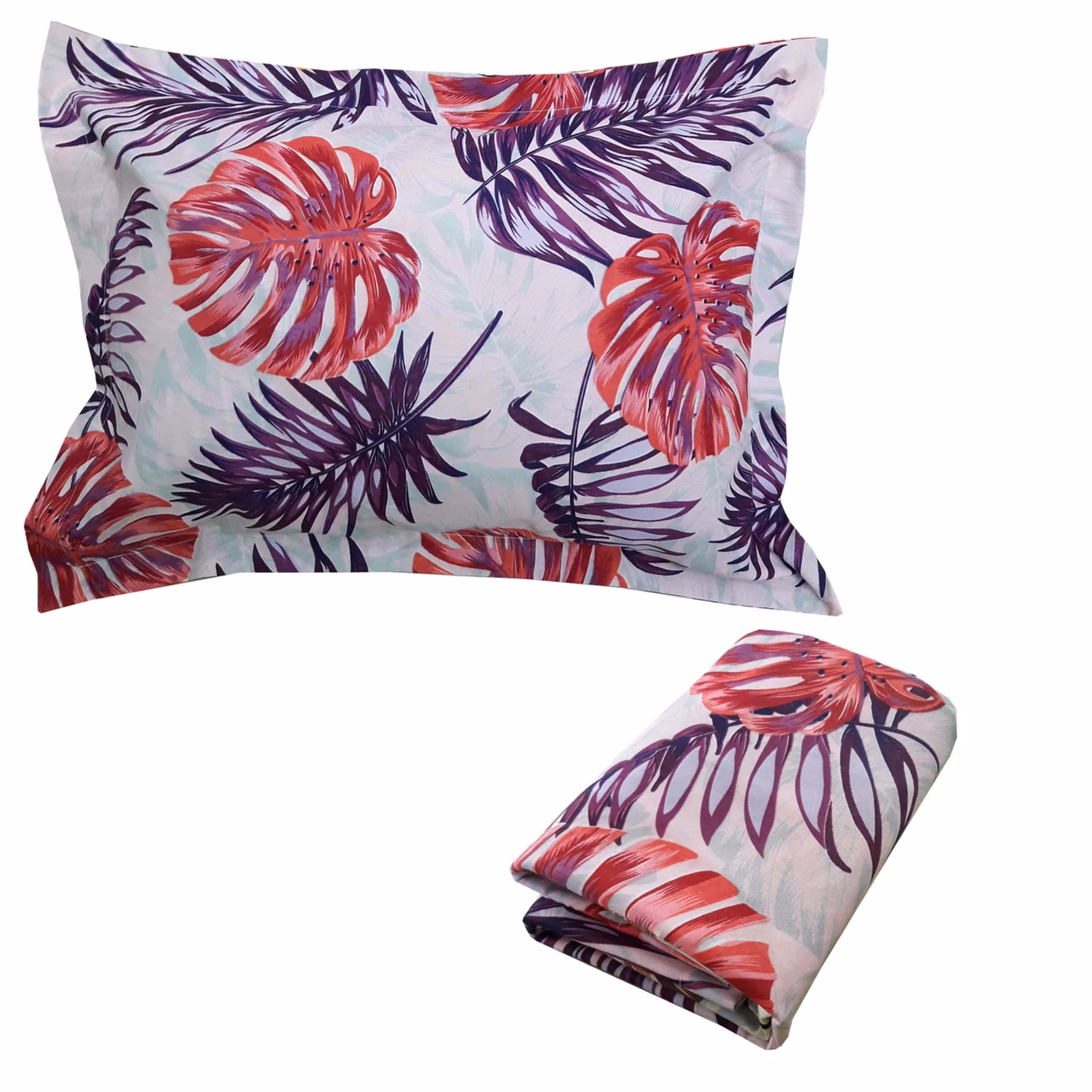 سرویس ملحفه سندس مدل هاوایی یکنفره 2 تکه