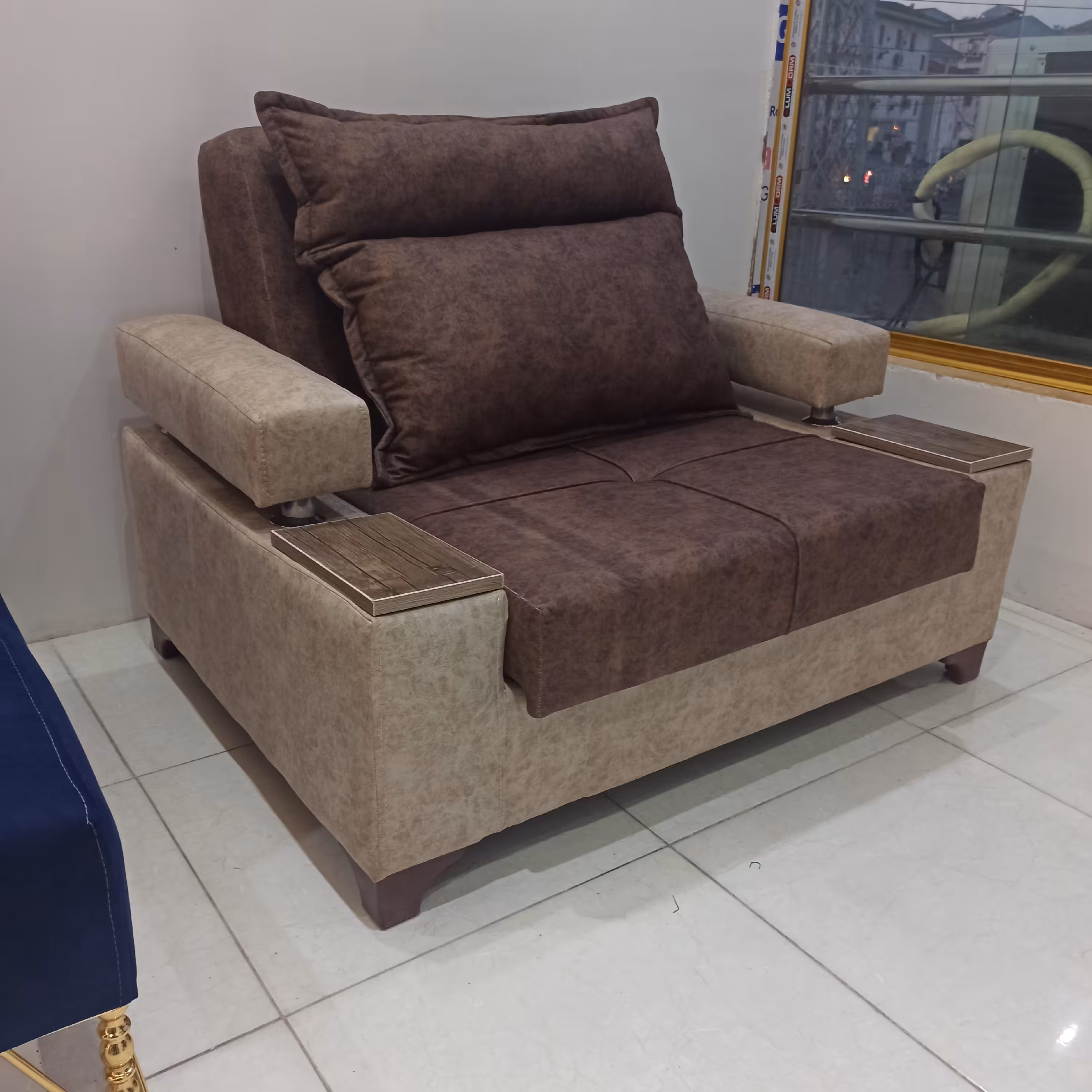 مبل تختخوابشو مدل سه تیکه عرض 80 ضمانت 24 ماهه (پس کرایه)