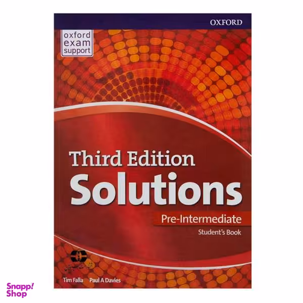 کتاب Solutions Pre-Intermediate Third Edition اثر Tim Falla Paul A Davies انتشارات سپاهان