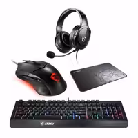 باندل گیمینگ کیبورد و موس و موس پد و هدست ام اس آی ADVENTURE 202