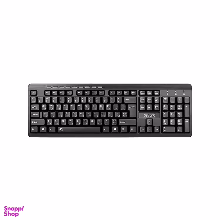 کیبورد بی سیم بیاند (Beyond) مدل BK-3451RF با حروف فارسی