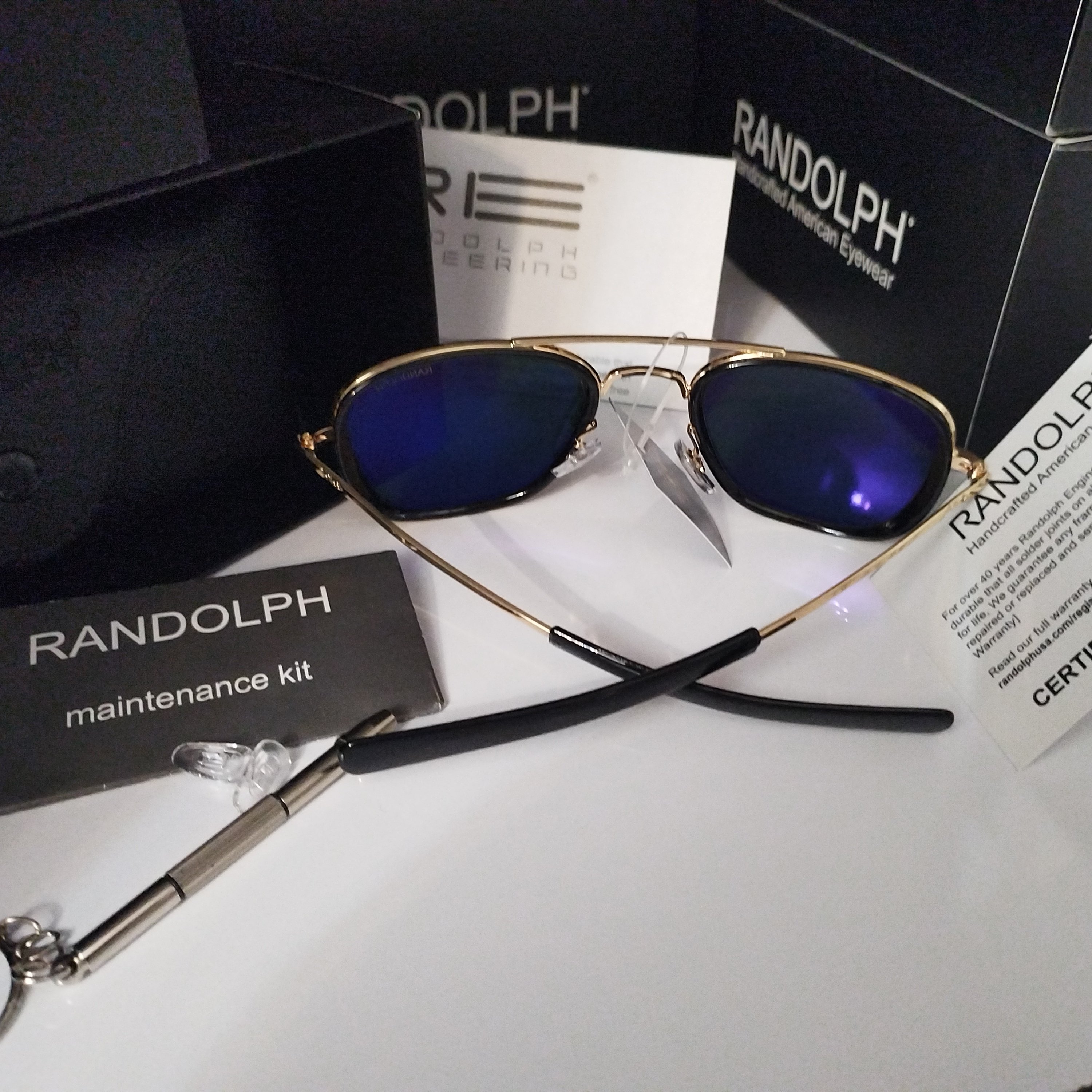 عینک امریکایی راندولف فیوژن Randolph fusionمناسب بانوان و اقایان رندولف