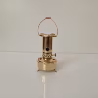 چراغ علاالدین کوچک دکوری نقلی برنجی نانو شده