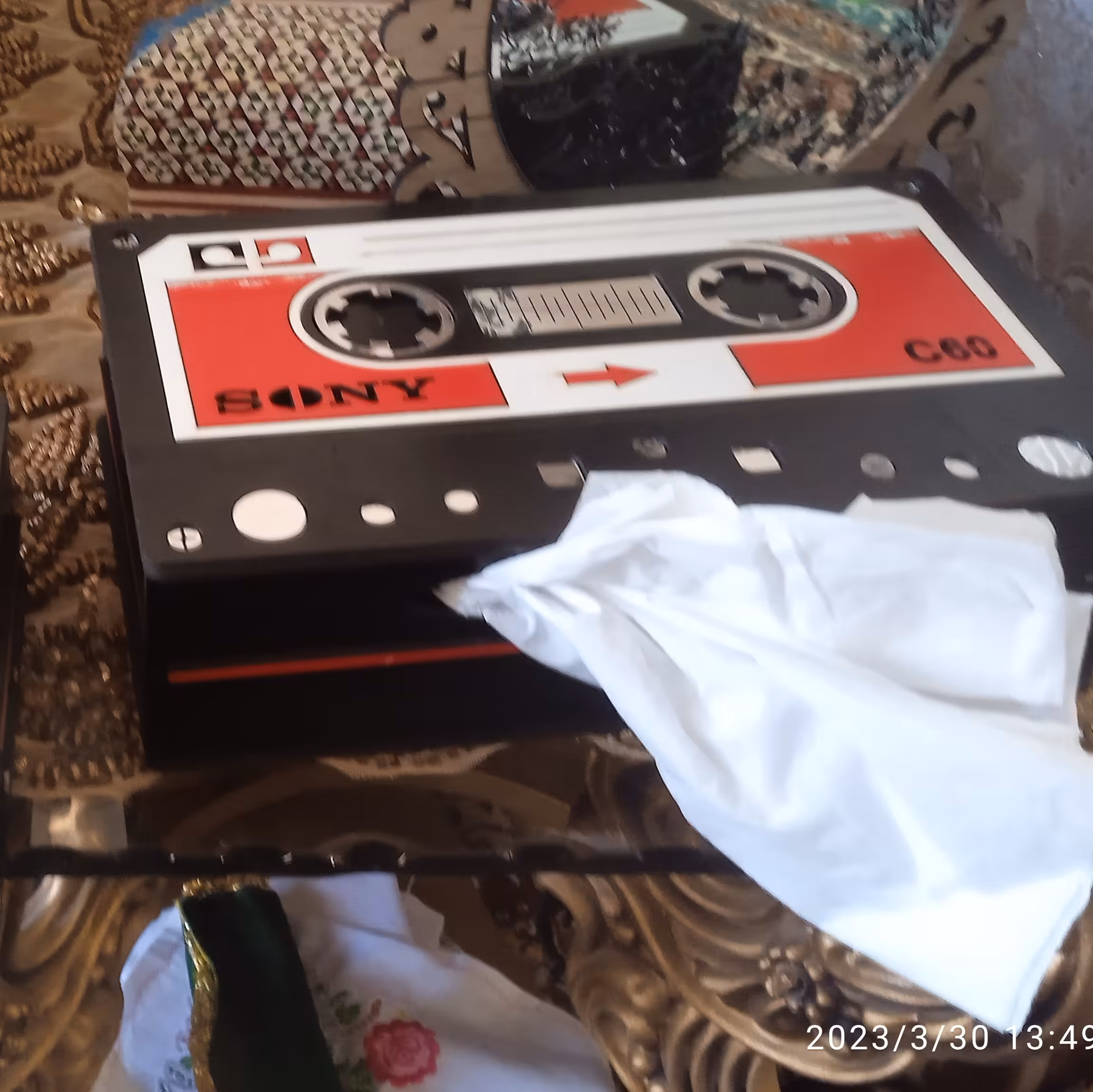 جعبه دستمال کاغذی نوستالوژی 