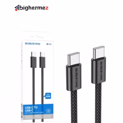 کابل شارژ دوسر TYPE-C 60W بروفون مدل BX104 به طول 1 متر