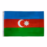 پرچم اهتزاز جمهوری آذربایجان