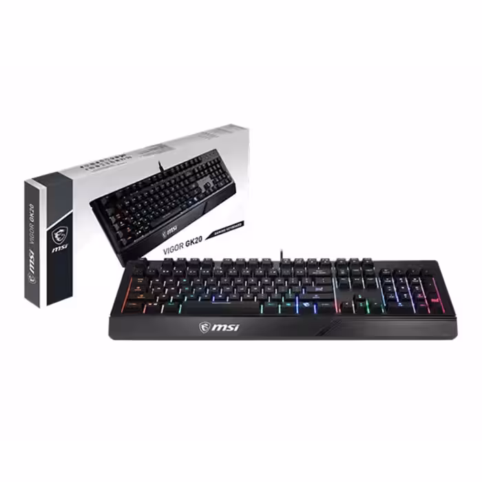 کیبورد مخصوص بازی ام اس آی مدلMSI Keyboard Gaming VIGOR GK20