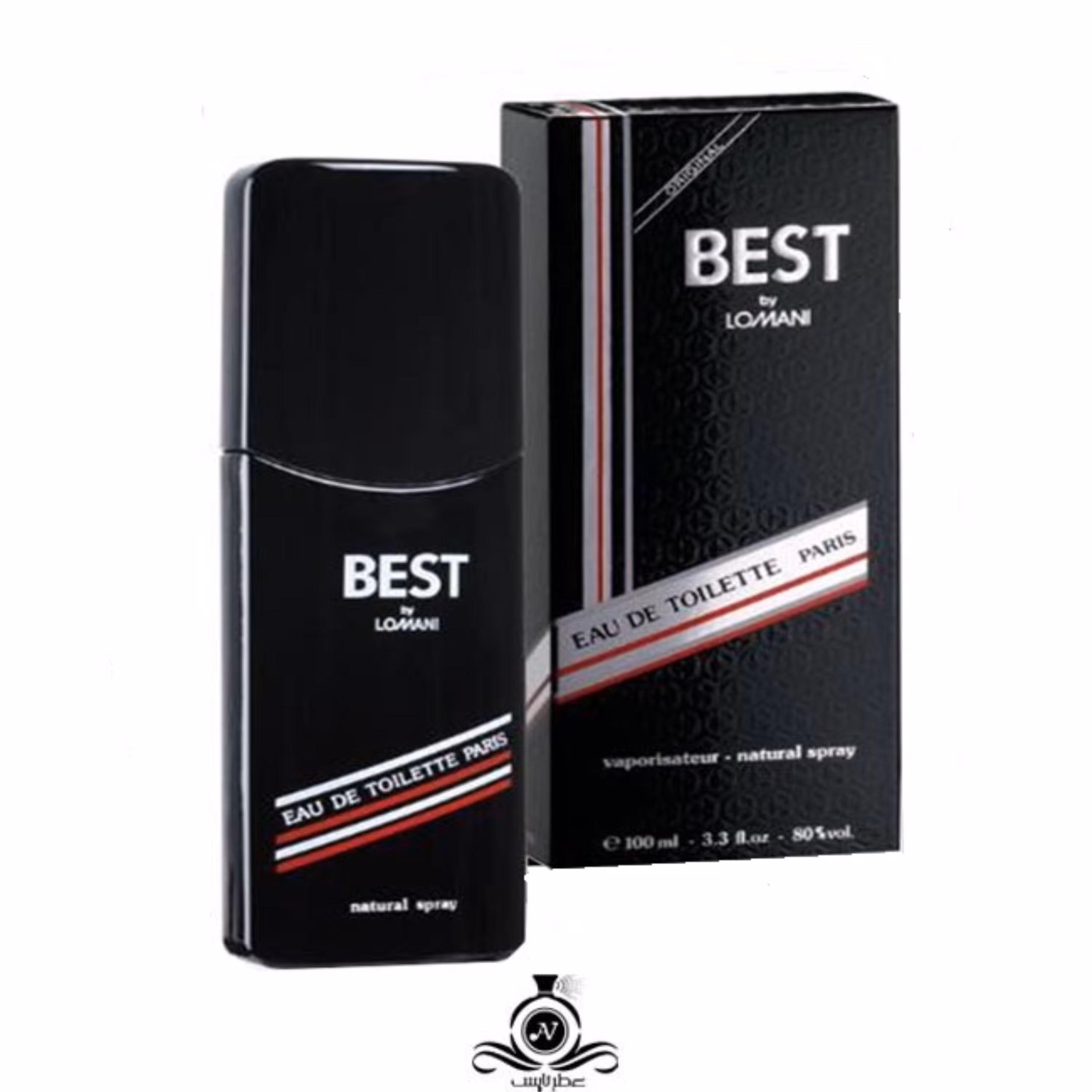 عطر مردانه اورجینال لومانی بست مشکی Lomani Best
