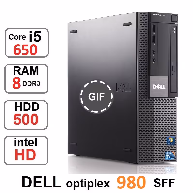 مینی کیس Dell Optiplex 980 SFF Core i5 650