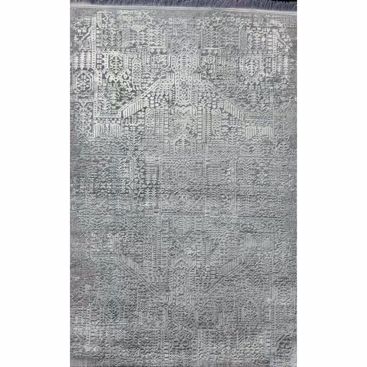 فرش ماشینی سامر طرح 9708 طوسی