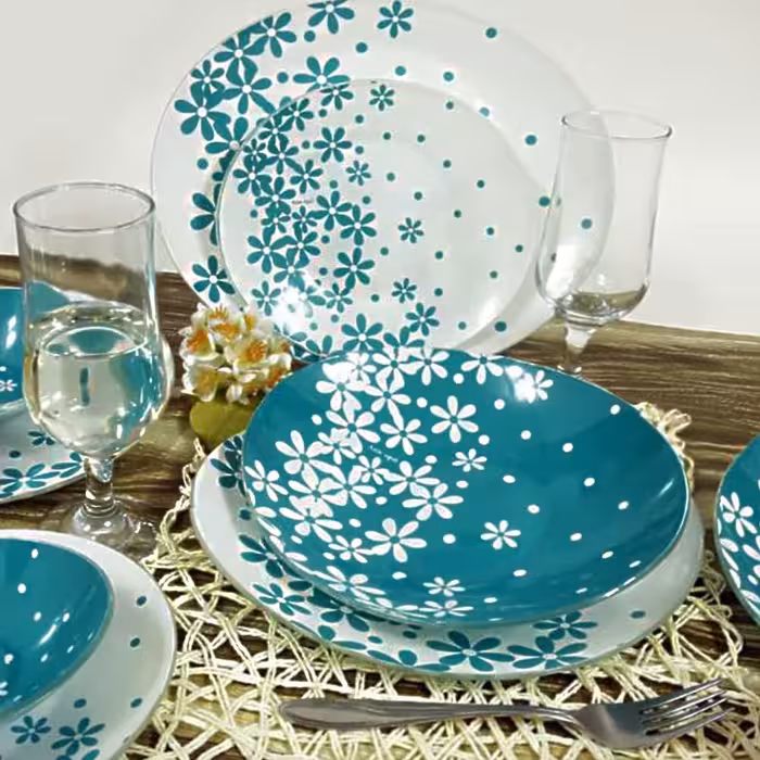 سرویس غذاخوری 26 پارچه آذین اوپال کد 812
