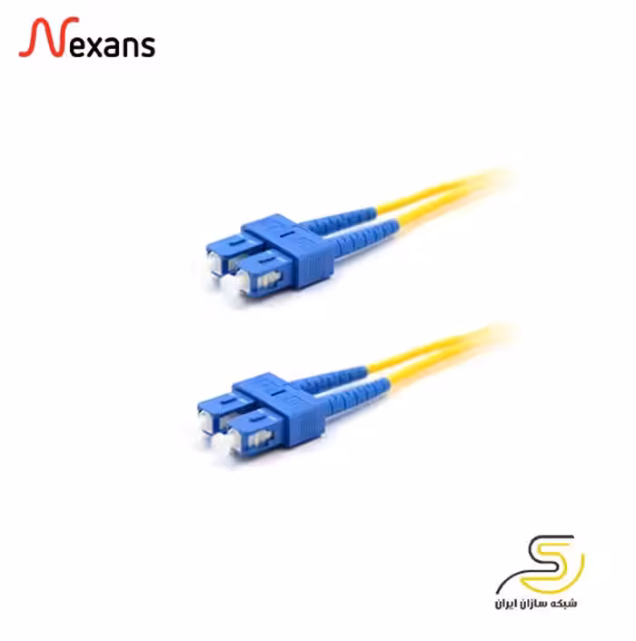 پچ کورد فیبر نوری نگزنس SC-SC ده متری سینگل مود