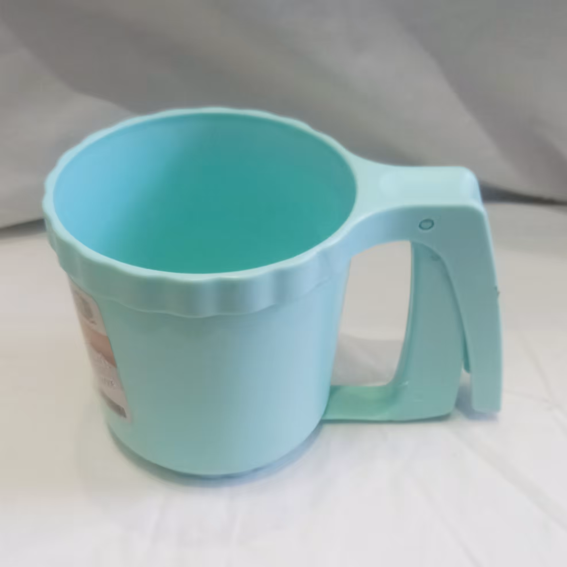 الک لیوانی دسته دار  پلاستیک