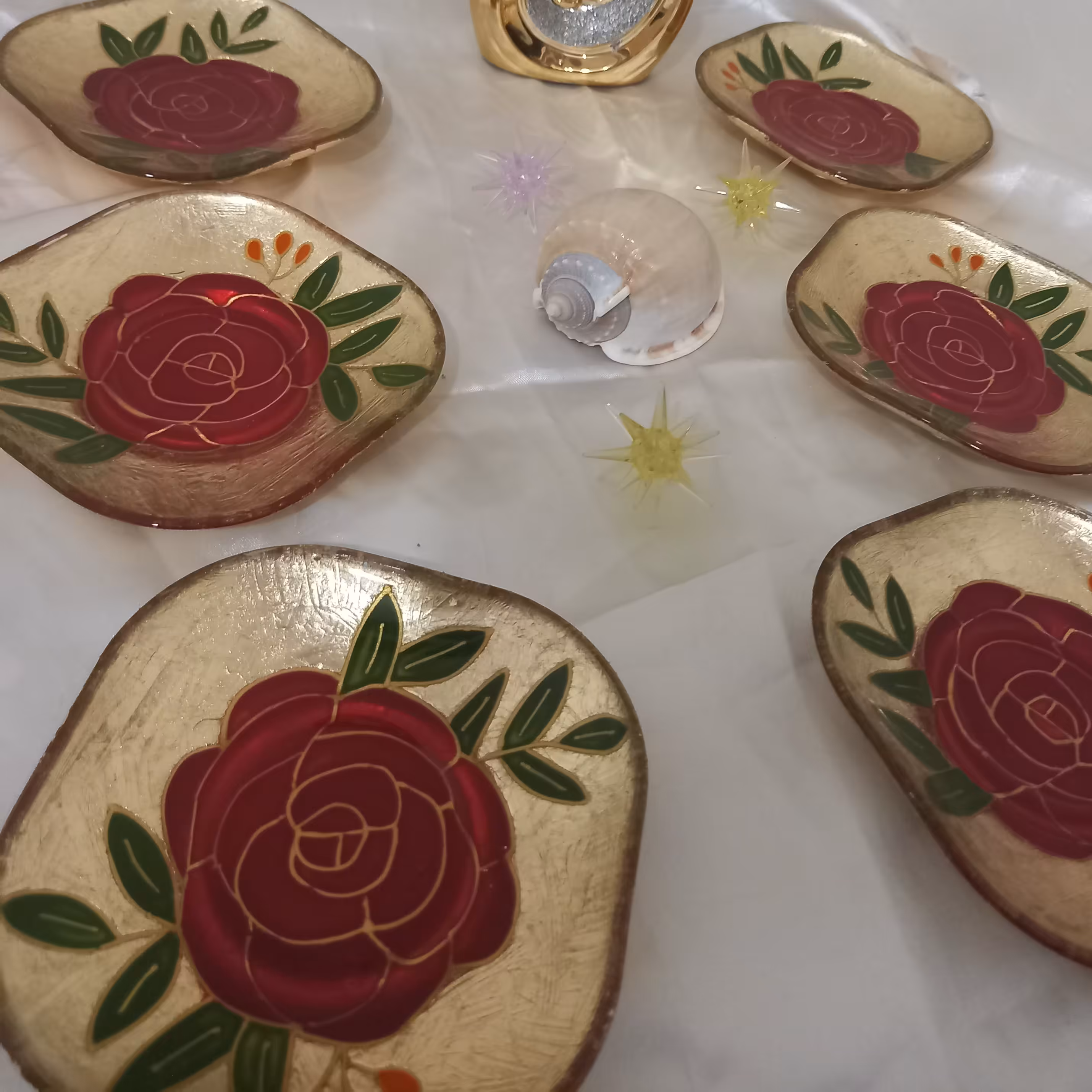 ظروف پذیرایی و هفت سین  شیشه ای 