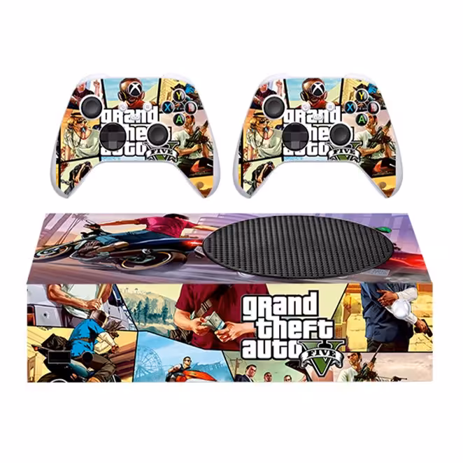 اسکین(برچسب)Xbox series s-طرحGTA -کد7-سفارشی