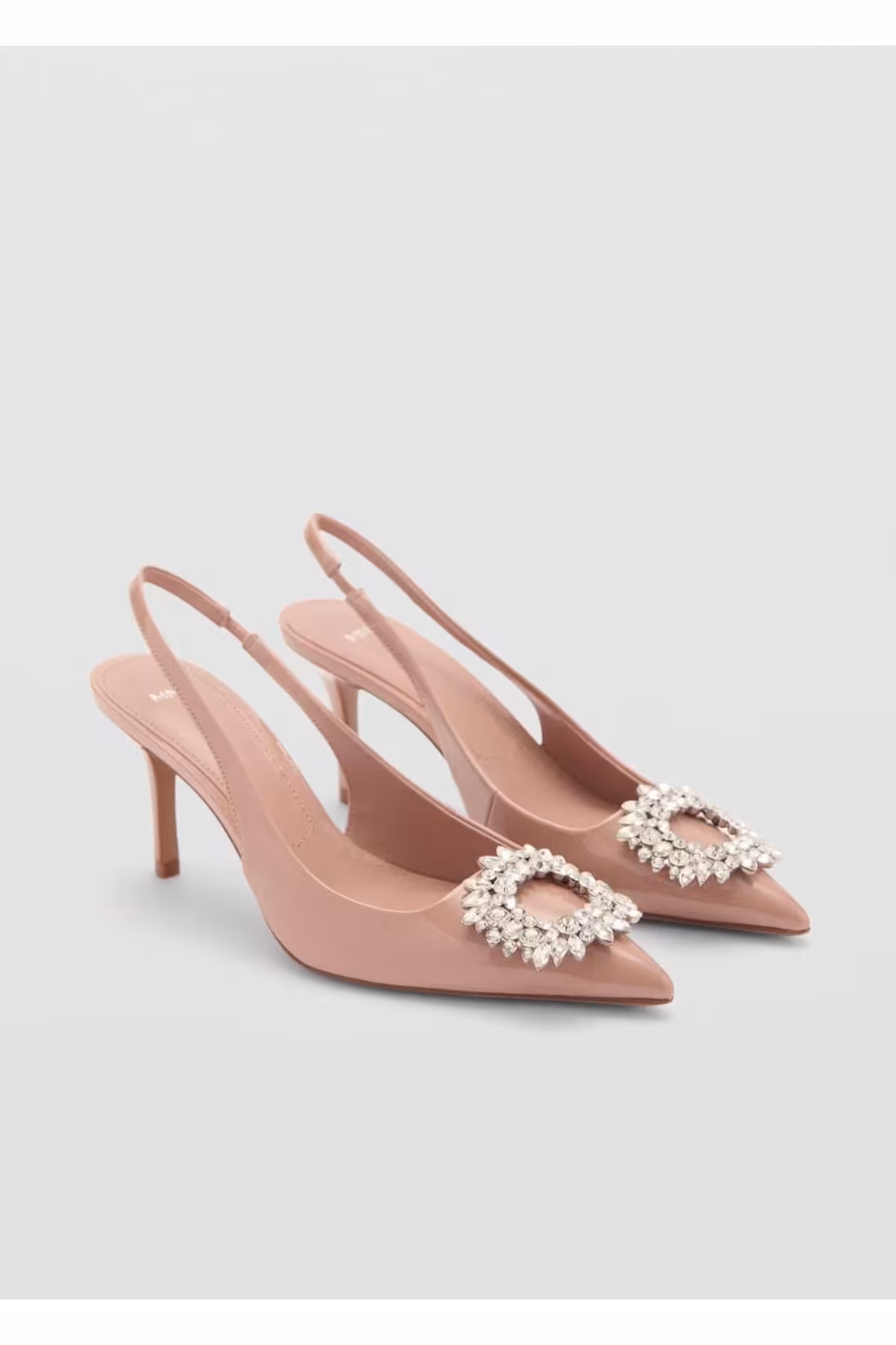 کفش پاشنه کلاسیک چند رنگ زنانه جواهرات اورجینال MANGO