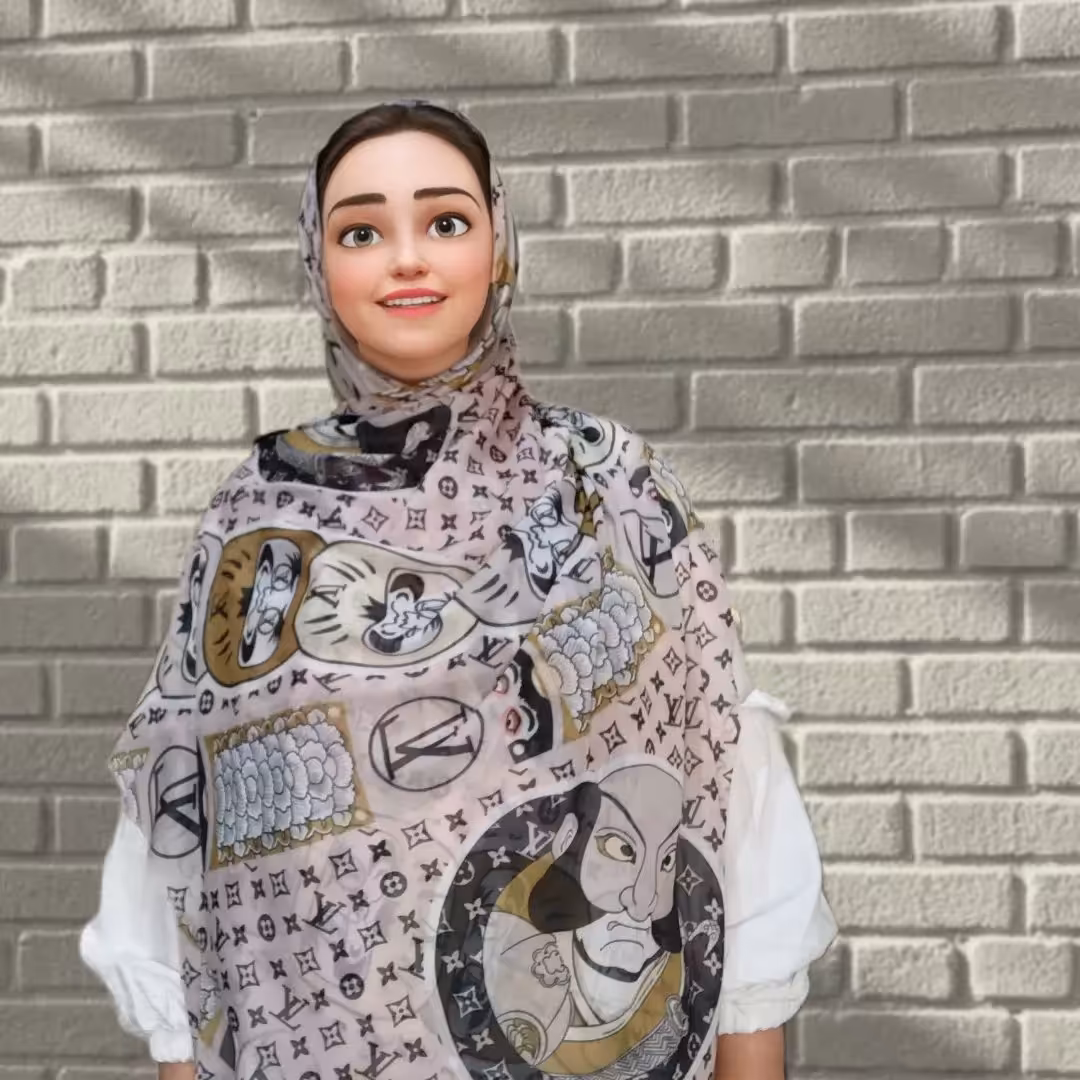 شال سوپر نخ ارسال رایگان خنکه لیز نیست مناسب گرما و رطوبت بالاست