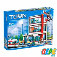 لگو ساختنی مدل بیمارستان