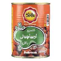 کنسرو لوبیا چیتی با قارچ بهروز مقدار 380 گرم