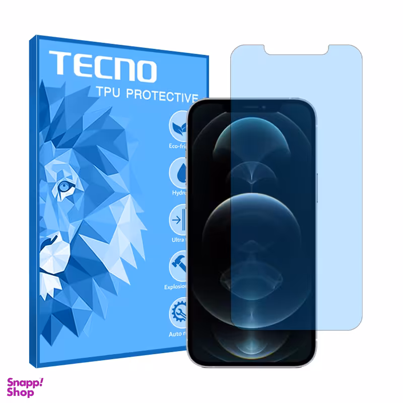 محافظ صفحه نمایش گوشی موبایل تکنو مدل هیدروژلی آنتی بلو مناسب اپل iPhone 12 Pro Max