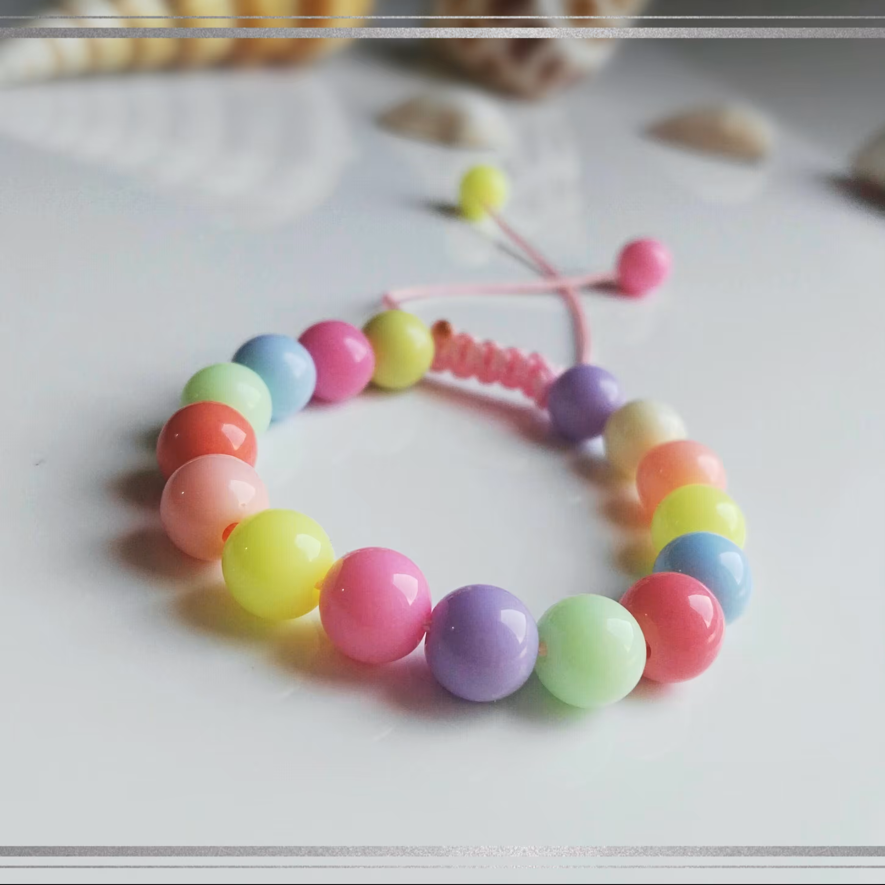 دستبند رنگی رنگی