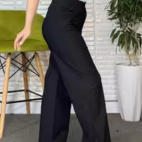 شلوار بگ جنس کتان 