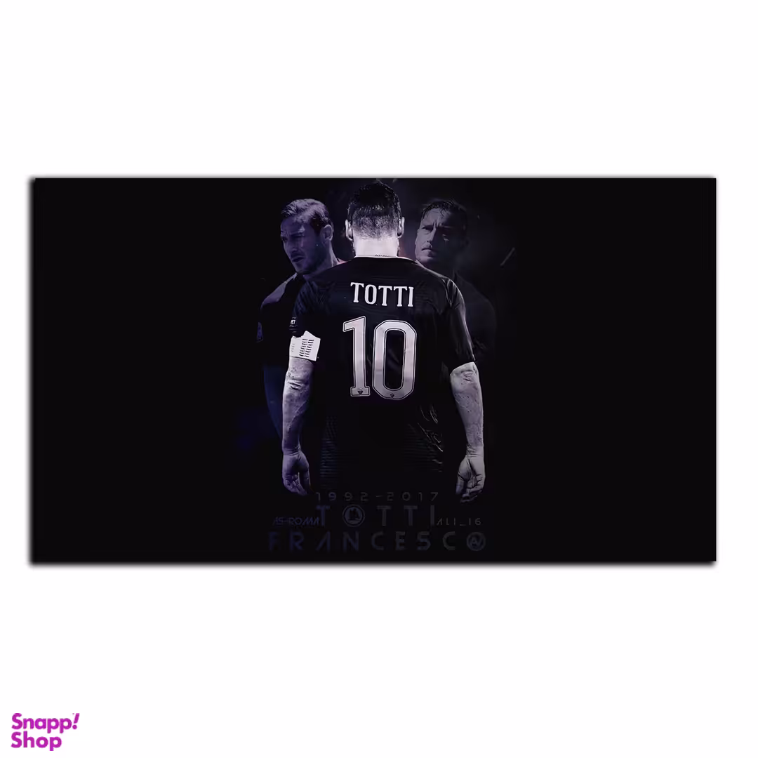 تابلو شاسی بکلیت طرح بازیکن فوتبال فرانچسکو توتی تیم رم مدل SH-S6675