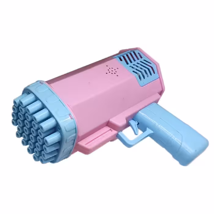 حباب ساز مدل 32 حفره صورتی Rocket Launcher