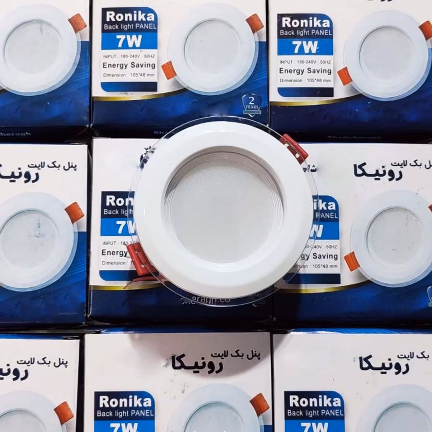 چراغ هالوژن 7 وات رونیکا شاه چراغ با هیتسینک آلومینیوم ضد آتش سوزی