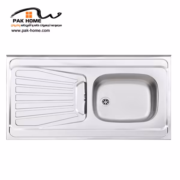 سینک استیل البرز 165/50 روکار