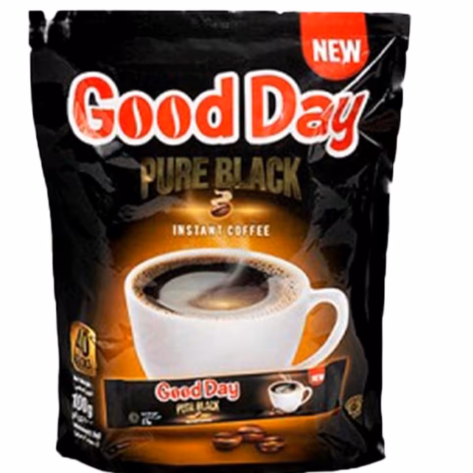 قهوه فوری گوددی بلک 40 عددی good day black