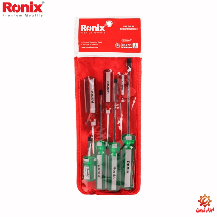 ست 7 عددی پیچ گوشتی رونیکس مدل RH-2701